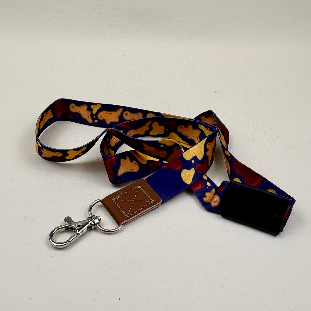Dino Nugget Print Lanyard