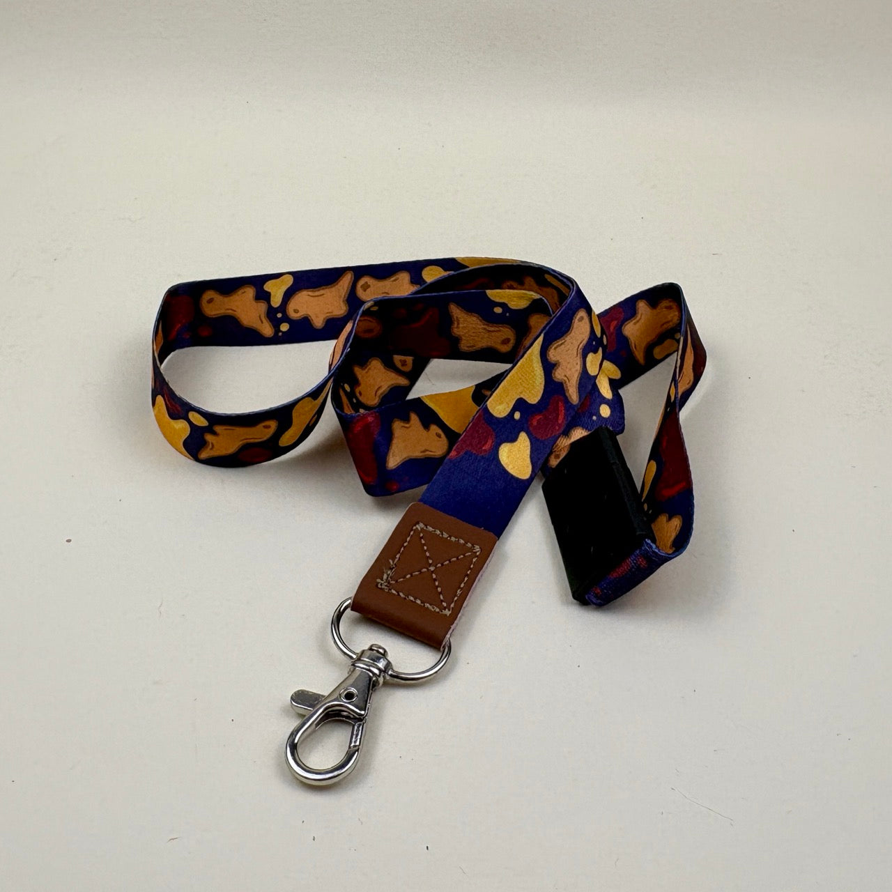 Dino Nugget Print Lanyard