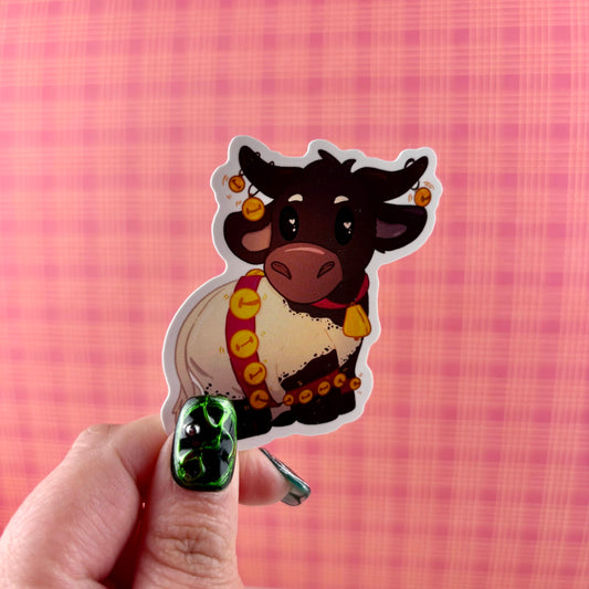 Bard DnD Cow Sticker