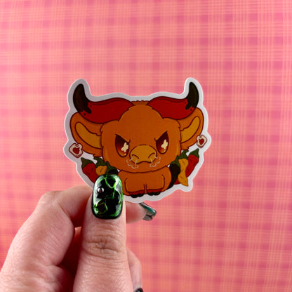 Harvest Moo Fruit Cow Sticker Pack Set