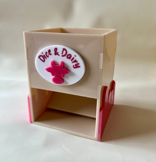 Dice & Dairy Dice Tower "Strawberry"
