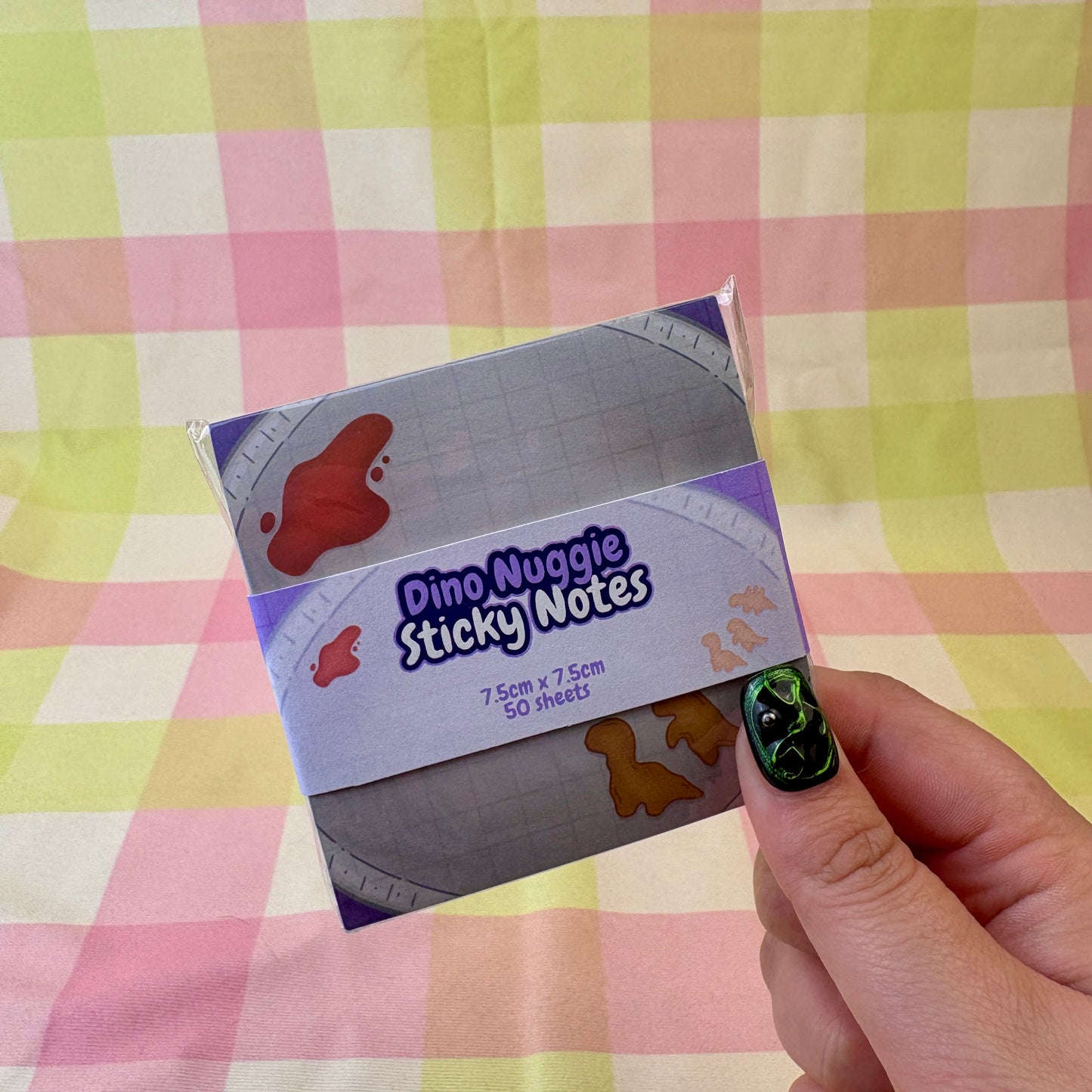 Dino Nugget Sticky Notes