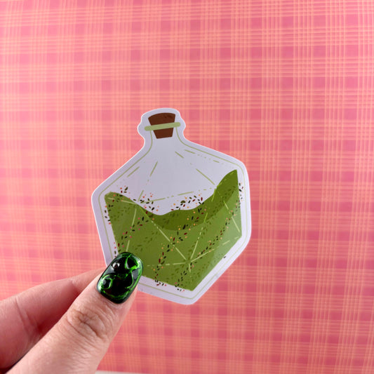 Nature Potion Glossy Vinyl Sticker