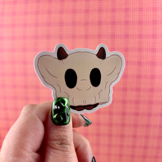 Ghost Cow Sticker