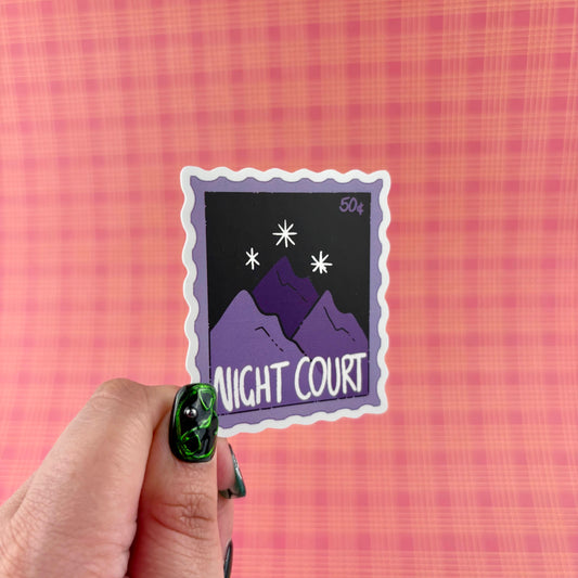 Night Court Stamp Sticker