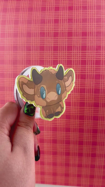Chocolate Cow Magnetic Phone Grip