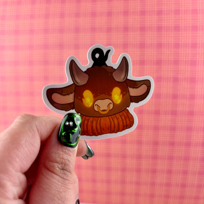 Hallow-moo Halloween Cow Sticker Pack Set