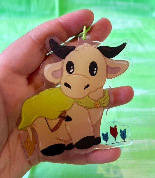Ranger DnD Cow Keychain