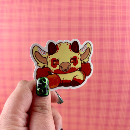 Harvest Moo Fruit Cow Sticker Pack Set