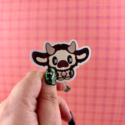Hallow-moo Halloween Cow Sticker Pack Set